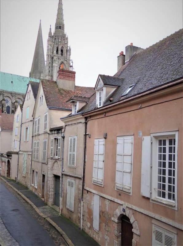 シャルトルL'Esprit D'Antan, Quartier Historique Deux Personnesアパートメント エクステリア 写真